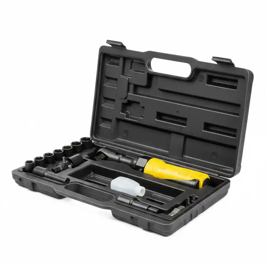 Kit Catraca Pneumatica de 1-2 polegadas com Maleta IBACAR